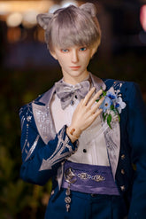 Xavier Cos 75-77cm dark blue wedding dress BJD outfits代购