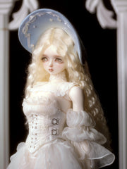 DollZone 1/4 BJD nude head LingYin & YeQu