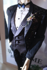 Caleb cos wedding dress 77cm BJD clothing full set outfit仅代购