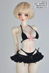 Minimalism 1/3 Lily-print camisole set BJD clothing