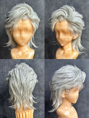 MoonlitWonder 1/3 Sylus bjd wig wolf's tail