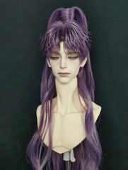 Rafayel cos 1/3 75cm bjd high ponytail long wig