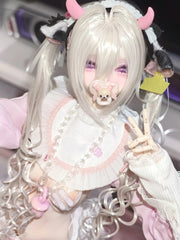 Burnt Duck 1/4 BJD Head Rat Cake 鼠饼02