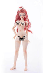 AEDOLL 1/4 soft female bjd body slim waist version