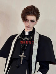 Ahe 1/3 BJD Domineering CEO wigs for 70cm 75cm uncle