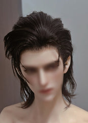 Ahe 1/3 BJD Samurai wigs for 70cm 75cm uncle