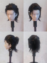 Ahe 1/3 BJD Samurai wigs for 70cm 75cm uncle