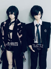 BlackWhite 1/4 时 16TH.VER & 70cm 凛 24TH.VER BJD head