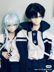 BlackWhite 1/4 时 16TH.VER & 70cm 凛 24TH.VER BJD head