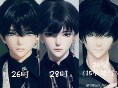 BlackWhite 时 26TH 28TH.VER 75cm BJD Head