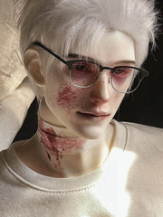 Blue Element 75cm bjd head Chow