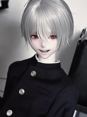 Asai 1/4 BJD head nude doll Akira