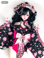Arctic Rabbit 1/4 1/3 BJD clothing Kimono