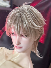 MoonlitWonder 1/3 Xavier bjd wig wolf's tail