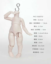 Box small 1/6 bjd body