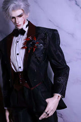 Sylus cos wedding dress 75 77cm BJD clothing full set outfit代购