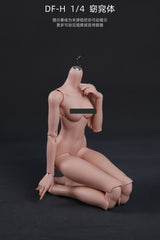 DF-H 1/4 new slim female bjd body 代购