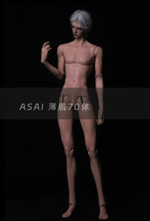 Asai 70cm bjd body thin muscle version