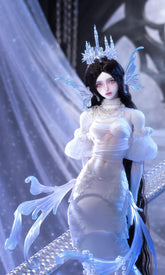 DollZone 1/4 BJD Mermaid Lunar Eclipse Dark Style full set