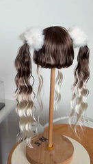 DongYu 1/3 1/4 1/6 Angora Mohair Magnetic Ponytail