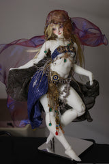 BlackShip 1/4 1/3 BJD body oil painting style