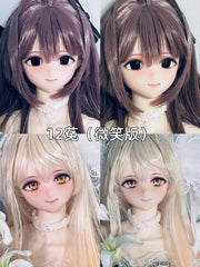 BlackWhite 菟 & 狼12TH.VER 1/4 BJD Head New