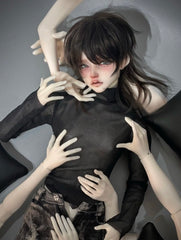 The bad world researcher 1/4 BJD head BaiYan Not smiling