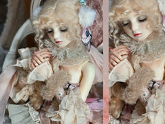 GalanteDoll 1/3 BJD Head Galante Sleeping eyes