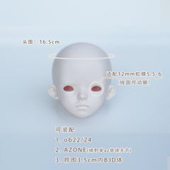 HMINORDOL 1/6 ANNE bjd head body full set