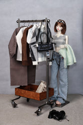 Igloo BJD Movable floor-standing clothes rack