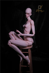 MiracleDoll 65cm double joints three sections BJD female body