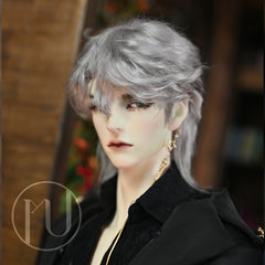 Mu 1/4 1/3 BJD wig wolf tail代购