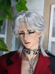 Mu 1/4 1/3 BJD wig wolf tail for male and female代购