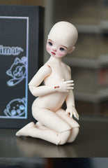 Pettimal 1/4 short girl bjd body full set