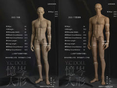 Y.C Doll YC76/YC77 bjd body代购