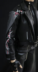 Sylus 75cm BJD Leather Jacket Outfits 代购