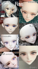 SOII 1/4 BJD head Noah & Finn