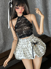 Rosemary 1/4 1/3 Cloud Bubble Skirt BJD clothing