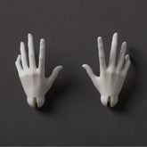 DollZone 1/4 bjd hands and feet for 43cm male sweet rabbit body