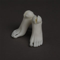 DollZone 1/4 bjd hands and feet for 45cm dog body