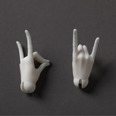 DollZone 1/4 bjd hands and feet for 43cm male sweet rabbit body
