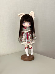 Awen 1/3 1/4 1/6 BJD wigs Layered Hair Russia Mohair代购