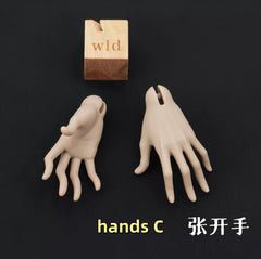 WonderlandDoll BJD hands and feet for Soren 70cm body
