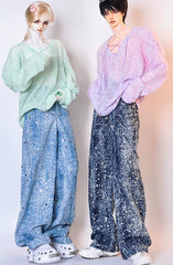 75Studio 70-77cm Sweater and jeans BJD clothing代购