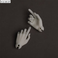 DollZone 1/4 bjd hands and feet for 45cm dog body