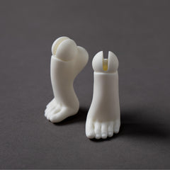 DollZone 1/4 bjd hands and feet for 43cm male sweet rabbit body
