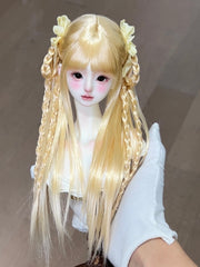 Awen 1/3 1/4 1/6 Lop-eared Rabbit BJD wigs Russia Mohair代购