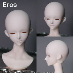 SOII 1/4 BJD head Eros & Carl