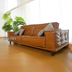 SnakeEyes 75cm Imitation wax leather sofa代购