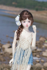 MiaoWu Hand Hook Boho Tassel Suspender Clothing For 1/3 & 1/4 BJD Girls - DollSpherebjd